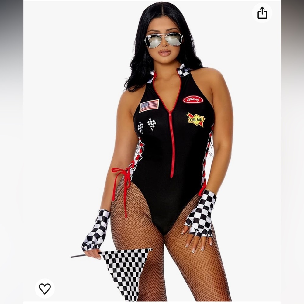 Foreplay women’s Overdrive Sexy Racer Costume XS/S